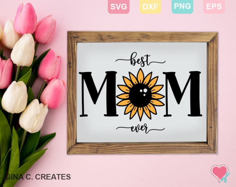 mother's day svg cut file