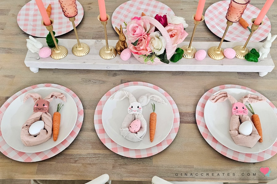 Easter-bunny-napkin-ring-free-printable - Gina C. Creates
