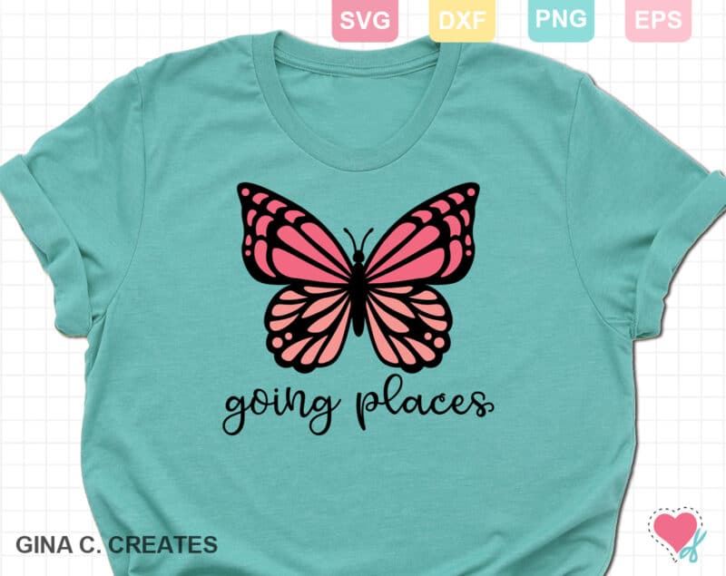 Cute Butterfly Shirt DIY