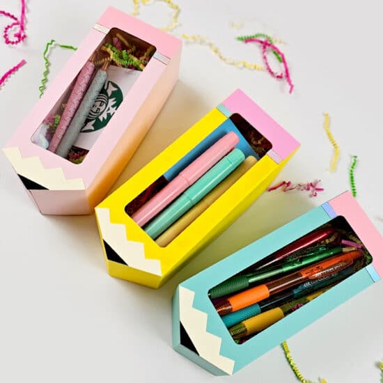 How to make a Paper Pencil Box