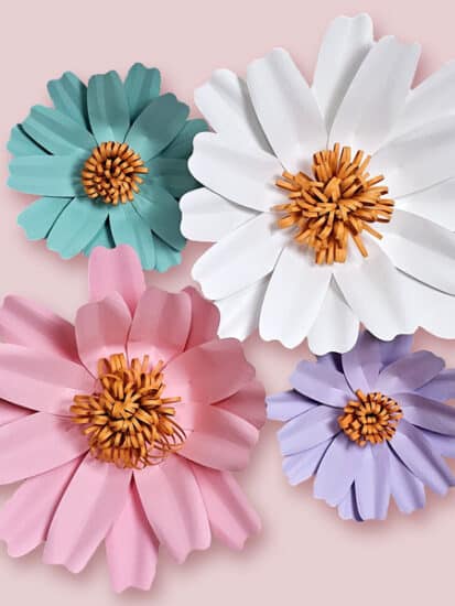 Create Cricut Craft projects like paper flowers, gift card holders, layered mandalas and more.