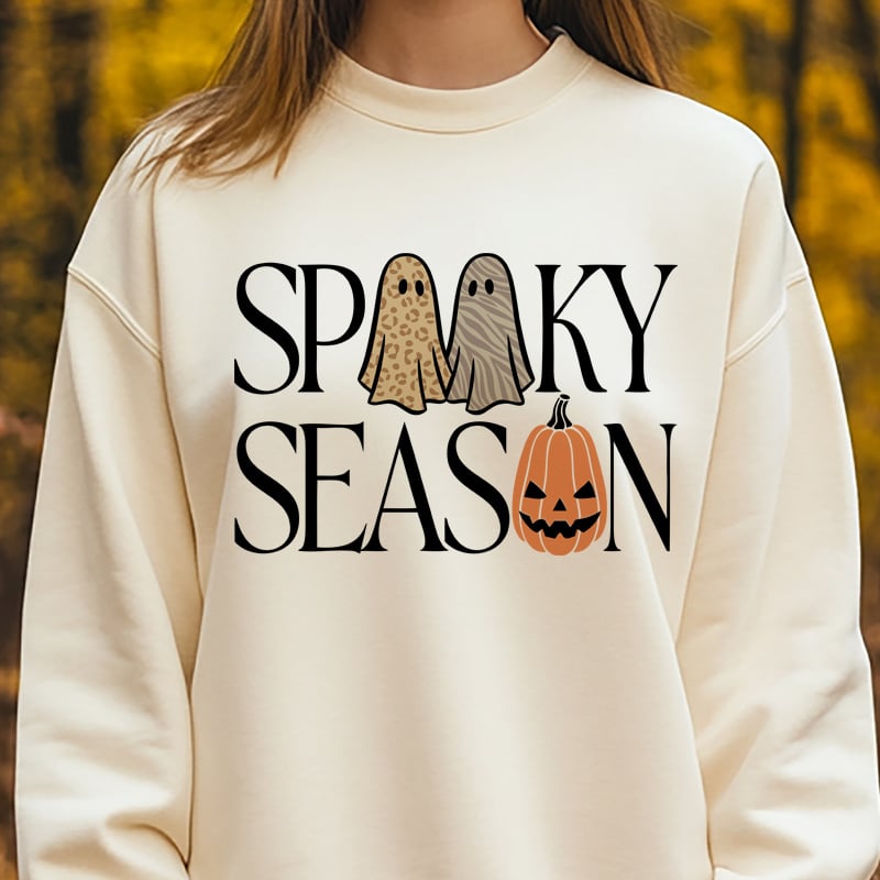 Free Spooky Season SVG File for Halloween Crafts
