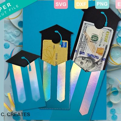 Graduation Gift Card and Money Holder SVG