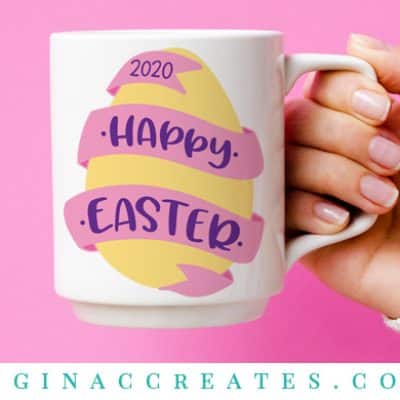 happy easter free svg cut file 2020