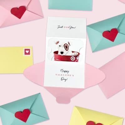 Cricut gift card holder SVG for Valentine's Day